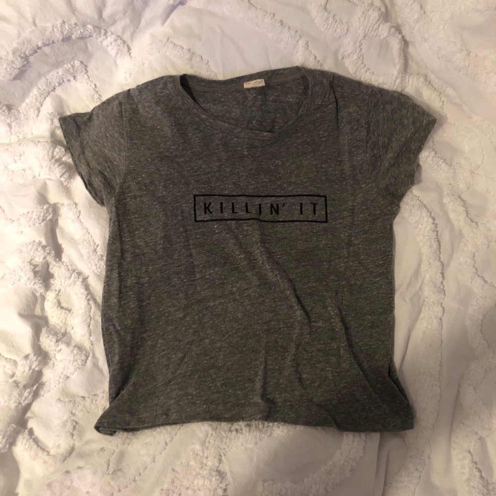 Pacsun cropped tee